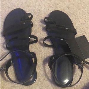 Black sandals